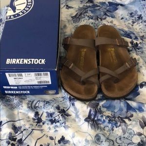 Mocca BIRKENSTOCK, size 39, Mayari style